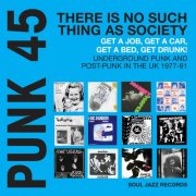 VA - Soul Jazz Records presents PUNK 45: There's No Such Thing As Society - Get A Job, Get A Car, Get A Bed, Get Drunk! Undergeround Punk And Post-Punk in the UK 1977-81 (2024) [Hi-Res]