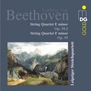 Leipziger Streichquartett - Beethoven: String Quartet E minor, Op. 59.2 / String Quartet F minor, Op. 95 (2007)