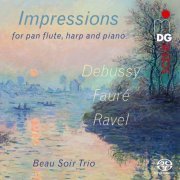 Beau Soir Trio - Impressions for Pan Flute, Harp & Piano (2024) [Hi-Res]