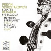 Matthias Bartolomey - Previn, Shostakovich & Berauer: Works for Cello & Piano (2014)