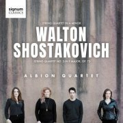 Albion Quartet - Walton & Shostakovich String Quartets (2022) [Hi-Res]