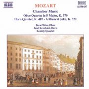 Jozsef Kiss, Kodaly Quartet - Mozart: Oboe Quartet, K. 370 / Horn Quintet, K. 407 / A Musical Joke, K. 522 (1992)