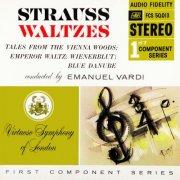 Emanuel Vardi & Virtuoso Symphony Of London - Emanuel Vardi Conducts Virtuoso Symphony Of London ‎– Strauss Waltzes (1959) [Hi-Res]