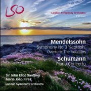 John Eliot Gardiner, Maria Joao Pires - Mendelssohn: Symphony No 3, Schumann: Piano Concerto (2014) [SACD]