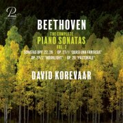 David Korevaar - Beethoven: The Complete Piano Sonatas, Vol. 3: Sonatas Op. 22 & 26 - Op. 27 No. 1 "Quasi una fantasia" - Op. 27 No. 2 "Moonlight" - Op. 28 "Pastorale" (2025) [Hi-Res]