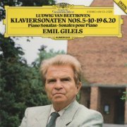 Emil Gilels - Beethoven: Piano Sonatas Nos. 5, 10, 19 & 20 (1986) CD-Rip