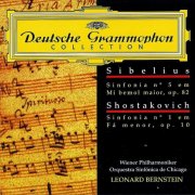 Leonard Bernstein - Sibelius: Symphony no. 5 / Shostakovich: Symphony no. 1 (1999) CD-Rip