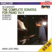 Maria João Pires - Mozart: The Complete Sonatas for Piano, Vol. 4 (1990)