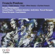 Prague Wind Quintet, Gérard Poulet, Vladimíra Klánská, Jurij Likin, Pascal Moraguès, Pascal Devoyon, Ivan Klánský - Francis Poulenc: Sextet, Violin Sonata, Élégie, Oboe Sonata, Clarinet Sonata (2022) [Hi-Res]