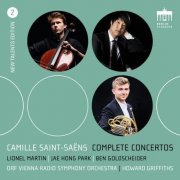 Lionel Martin, Jae Hong Park, Ben Goldscheider - Camille Saint-Saëns: Complete Concertos (New Talents Edition Vol. 2) (2025) [Hi-Res]