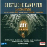 Barbara Schlick, Harry Van der Kamp, Rheinische Kantorei, Das Kleine Konzert, Hermann Max - Sacred Cantatas (2007)