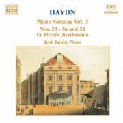 Jeno Jando - Haydn: Piano Sonatas, Vol. 3 - 53-56 and 58 / Un Piccolo Divertimento (1994)