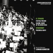 Leonard Bernstein, New York Philharmonic - Strauss: Festival Prelude & Dance of the Seven Veils / Stravinsky: Pulcinella Suite (2018)