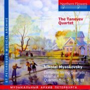 The Taneyev Quartet - Nikolai Myaskovsky: Complete String Quartets Vol. 4 (1983) [2007]