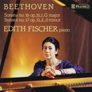 Edith Fischer - Beethoven: Piano Sonatas No. 16 in G Major, Op. 31 No. 1 & No. 17 in D Minor, Op. 31 No. 2 "The Storm" (1987)