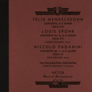Eugene Ormandy - Mendelssohn: Violin Concerto, Op. 64 & Spohr: Violin Concerto No. 8 & Paganini: Violin Concerto No. 1 (2024 Remastered Version) (2025) [Hi-Res]