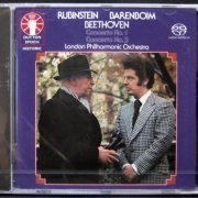 Arthur Rubinstein, Daniel Barenboim - Beethoven Piano Concertos 1 & 2 (1976) [2018 SACD]