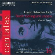 Bach Collegium Japan, Masaaki Suzuki - J.S. Bach: Cantatas, Vol. 16 (2001) Hi-Res