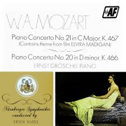 Nürnberger Symphoniker & Ernst Gröschel - Mozart: Piano Concerto No. 21 in C Major, K. 467 – Piano Concerto No. 20 in D Minor, K. 466 (1972) [Hi-Res]
