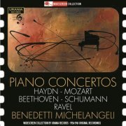 Arturo Benedetti Michelangeli - Haydn, Mozart, Beethoven, Schumann & Ravel: Piano Concertos (2015)