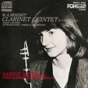 Sabine Meyer - Mozart: Clarinet Quintet In A Major, KV581 (1983)