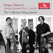 California String Quartet - Taneyev: String Quartets Nos. 2 & 6 (2017) [Hi-Res]