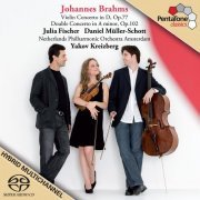 Julia Fischer, Yakov Kreizberg - Brahms: Violin Concerto & Double Concerto for Violin & Cello (2007) [SACD]