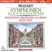 Salzburg Mozarteum Orchestra, Hans Graf - Mozart: Symphonien Nos. 12, 13, 14, K. 111a, K. 120 and K. 196 (2010)