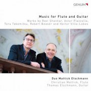 Christian Mattick & Thomas Etschmann - Beaser, Shankar & Others Music for Flute & Guitar (2022) [Hi-Res]