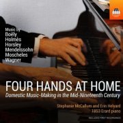 Stephanie McCallum, Erin Helyard - Four Hands at Home - 1853 Érard piano (2024) [Hi-Res]