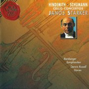 Janos Starker, Bamberger Symphoniker, Dennis Russell Davies - Schumann, Hindemith: Cello Concertos (1995) CD-Rip