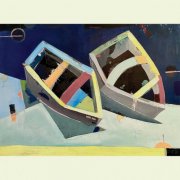 Donald WG Lindsay - Two Boats Under the Moon (2025)