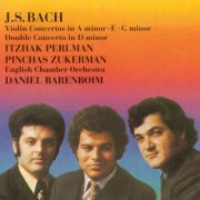 Itzhak Perlman, Pinchas Zukerman, English Chamber Orchestra, Daniel Barenboim - Bach: Violin Concertos & Double Concerto (1990)