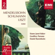 Dame Janet Baker, Geoffrey Parsons, Daniel Barenboim - Mendelssohn, Schumann, Liszt: Lieder (2000)