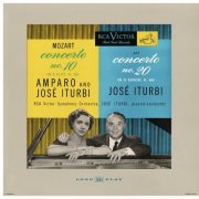 José Iturbi - Mozart: Piano Concertos No. 10 for 2 Pianos & No. 20 (2023 Remastered Version) (2023) [Hi-Res]