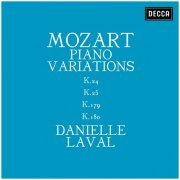 Danielle Laval - Mozart: Piano Variations K.24, K.25, K.179, K.180 (2021)