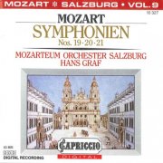 Salzburg Mozarteum Orchestra, Hans Graf - Mozart: Symphonien Nos. 19, 20 & 21 (2010)