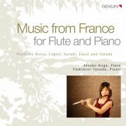 Atsuko Koga & Fuminori Tanada - Music from France for Flute & Piano (2022) [Hi-Res]