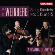 Arcadia Quartet - Weinberg: String Quartets, Vol. 4 (2024) [Hi-Res]