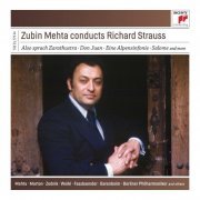 New York Philharmonic Orchestra, Los Angeles Philharmonic, Berliner Philharmoniker, Israel Philharmonic Orchestra, Zubin Mehta - Zubin Mehta Conducts Richard Strauss [8CD] (1995)