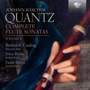 Benedek Csalog, Dóra Pétery - Quantz: Complete Flute Sonatas, Volume II (2026) [Hi-Res]
