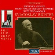 Sviatoslav Richter - Beethoven: Andante / Chopin: Walzer / Debussy: Estampes Suite Bergamasque (1998)