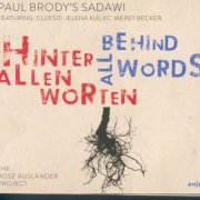 Paul Brody's Sadawi feat. Clueso, Jelena Kuljic & Meret Becker - Behind all Words (2014)