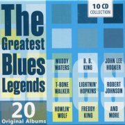 VA - The Greatest Blues Legends. 20 Original Albums (10 CD Box Set) (2015)