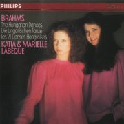 Katia & Marielle Labèque - Brahms: 21 Hungarian Dances for piano duet (1986)