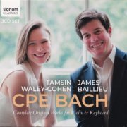 Tamsin Waley-Cohen & James Baillieu - CPE Bach: Complete Original Works for Violin & Keyboard (2019) CD-Rip