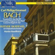 Martin Haselböck, Wiener Akademie - C.P.E. Bach: Works for Keyboard and Orchestra (1988) CD-Rip