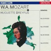 Huguette Dreyfus - Mozart: Sonatas for fortepiano, Vol. 2 (1991)