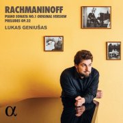 Lukas Geniušas - Rachmaninoff: Piano Sonata No. 1 (Original Version) & Preludes Op. 32 (2023) [E-AC-3 JOC Dolby Atmos]