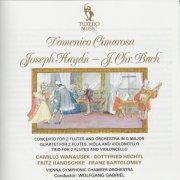 Wolfgang Gabriel - Cimarosa, Bach & Haydn: Various Concerto for Two Flutes (1989)
